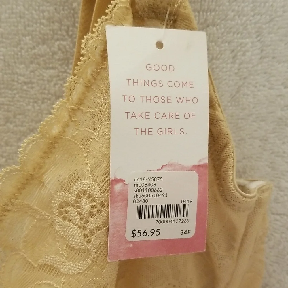 Cacique 34F Unlined Bra - Picture 8 of 10